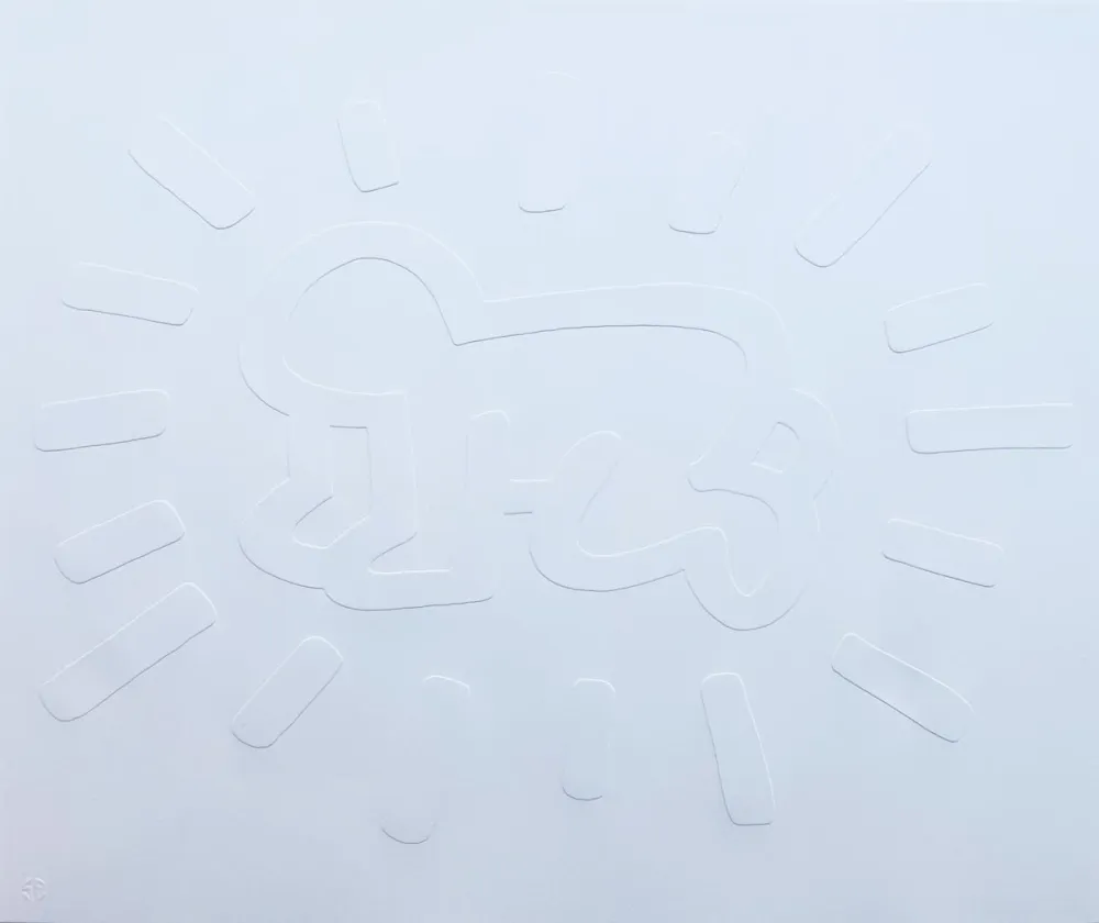 Non Tecnico Haring - White Icons (A) - Radiant Baby