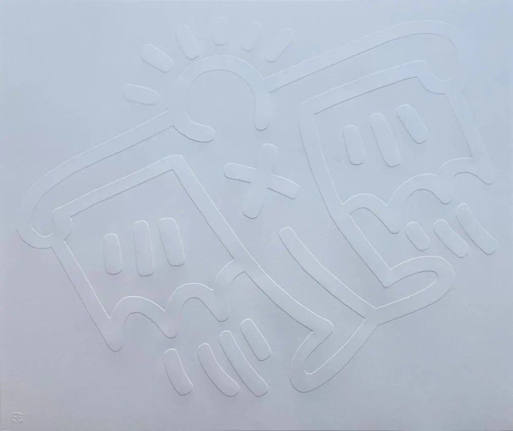 Non Tecnico Haring - White Icons (D) - X-Man