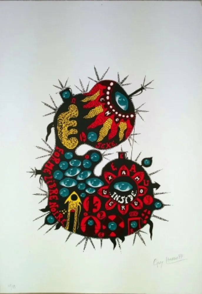 Litografia Harloff - Forme libre