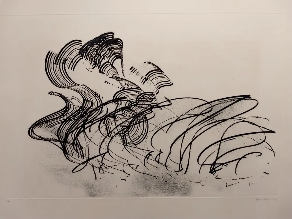 Acquaforte Hartung - Aguafuertes