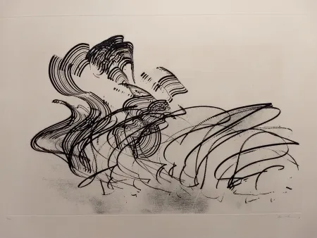 Acquaforte Hartung - Aguafuertes