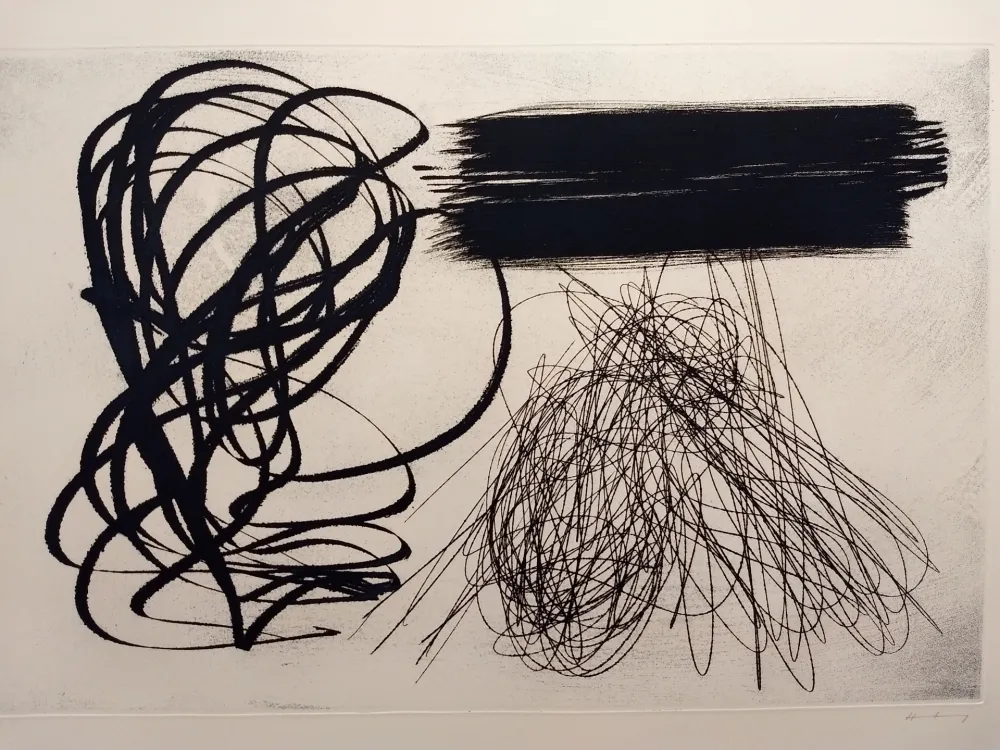 Acquaforte Hartung - Aguafuertes