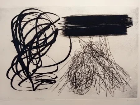 Acquaforte Hartung - Aguafuertes