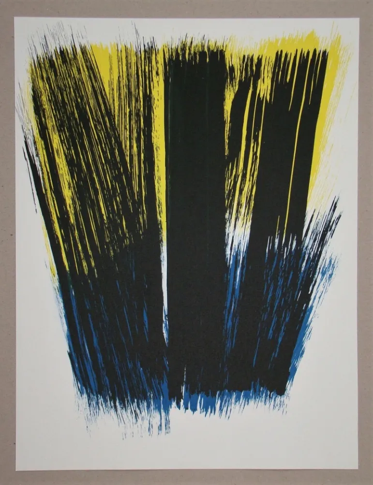 Litografia Hartung - Composition