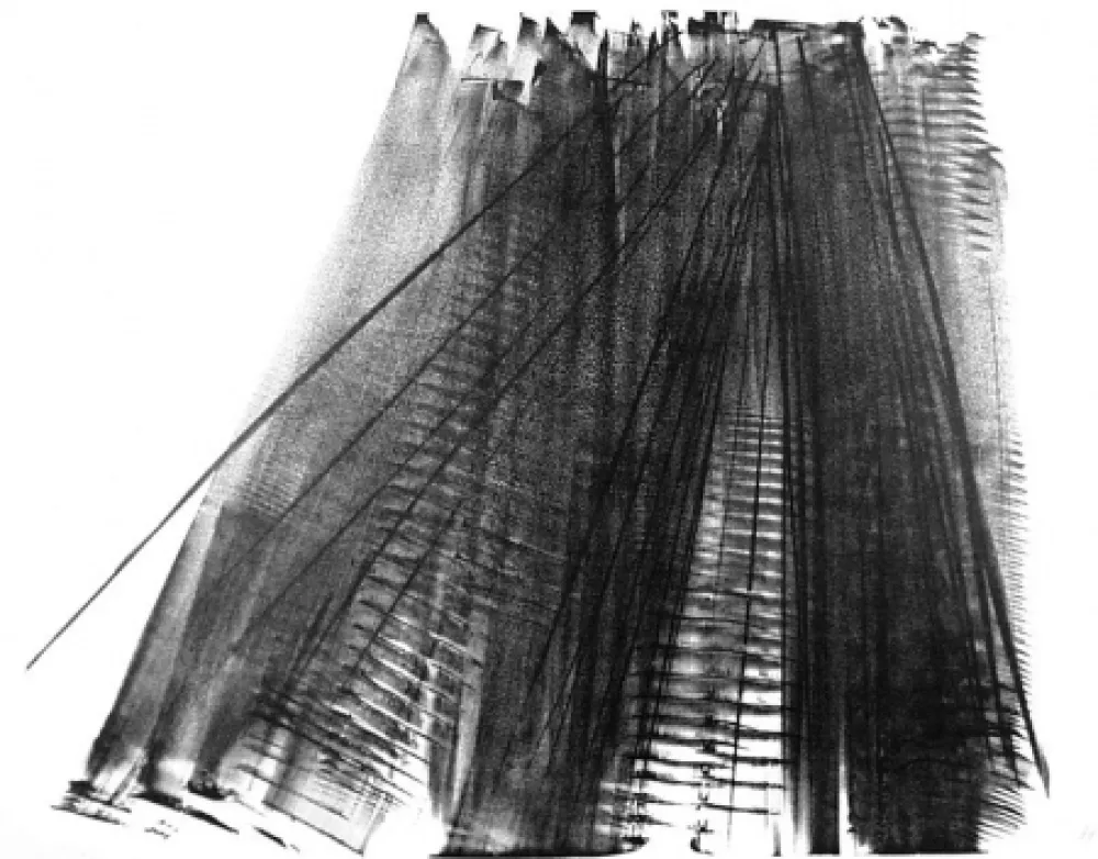 Litografia Hartung - Composizione 