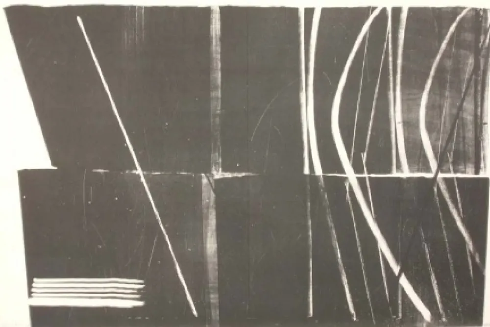 Litografia Hartung - Farandole 11