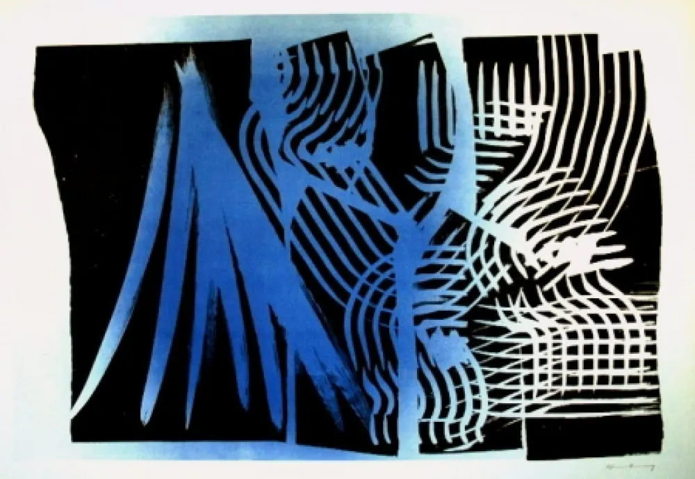 Litografia Hartung - Farandole 11