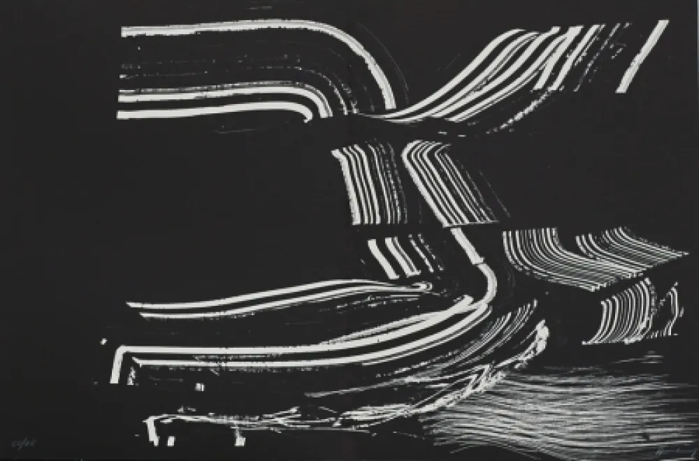 Litografia Hartung - Farandole