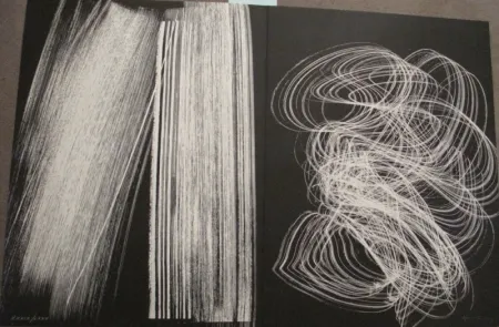 Litografia Hartung - Farandole 6