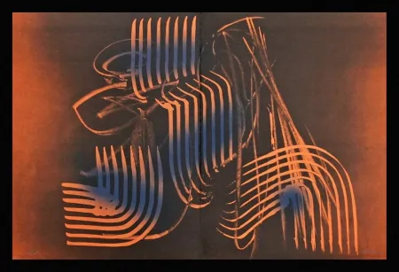 Litografia Hartung - Farandole VI