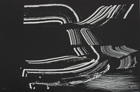 Litografia Hartung - Farandole XIV