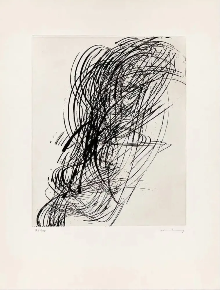 Incisione Hartung - G 1973-2