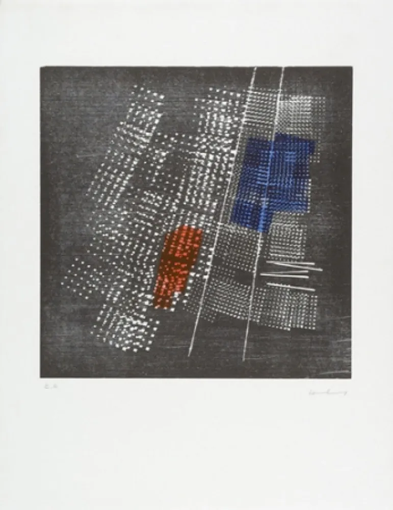 Incisione Su Legno Hartung - H-10