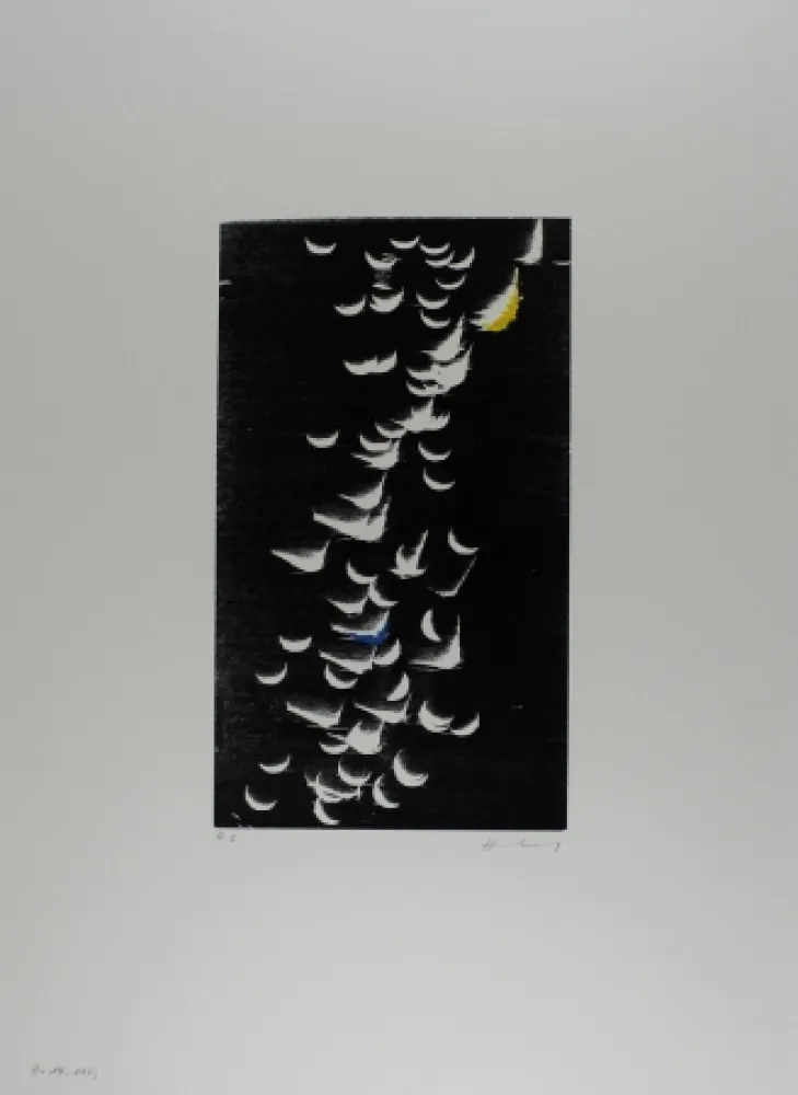 Incisione Su Legno Hartung - H-14