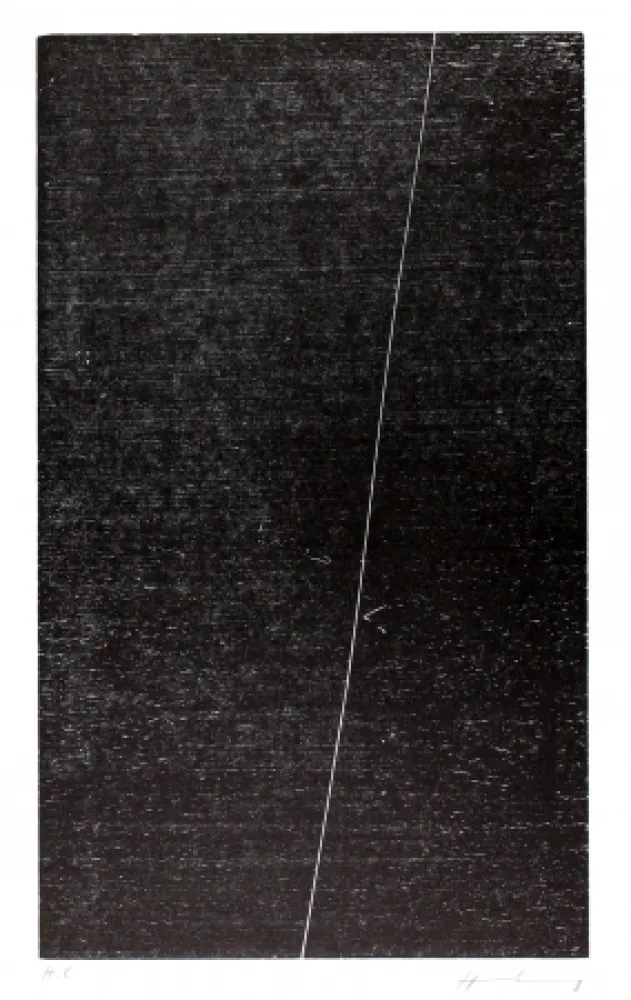 Incisione Su Legno Hartung - H-17-1973