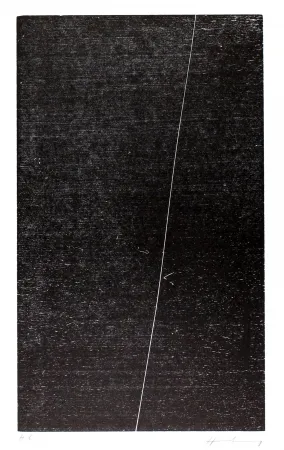 Incisione Su Legno Hartung - H-17-1973