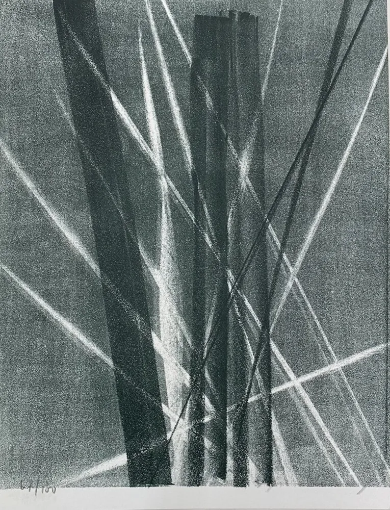 Litografia Hartung - Hans Arp