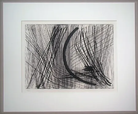 Acquaforte E Acquatinta Hartung - Komposition G.23