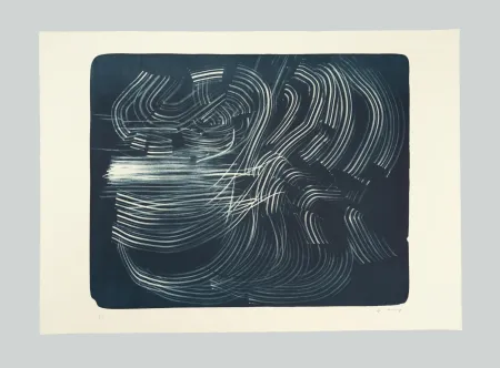 Litografia Hartung - L-10-1973