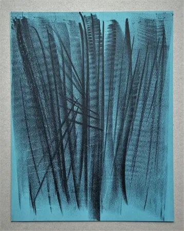 Litografia Hartung - L 127, 1964