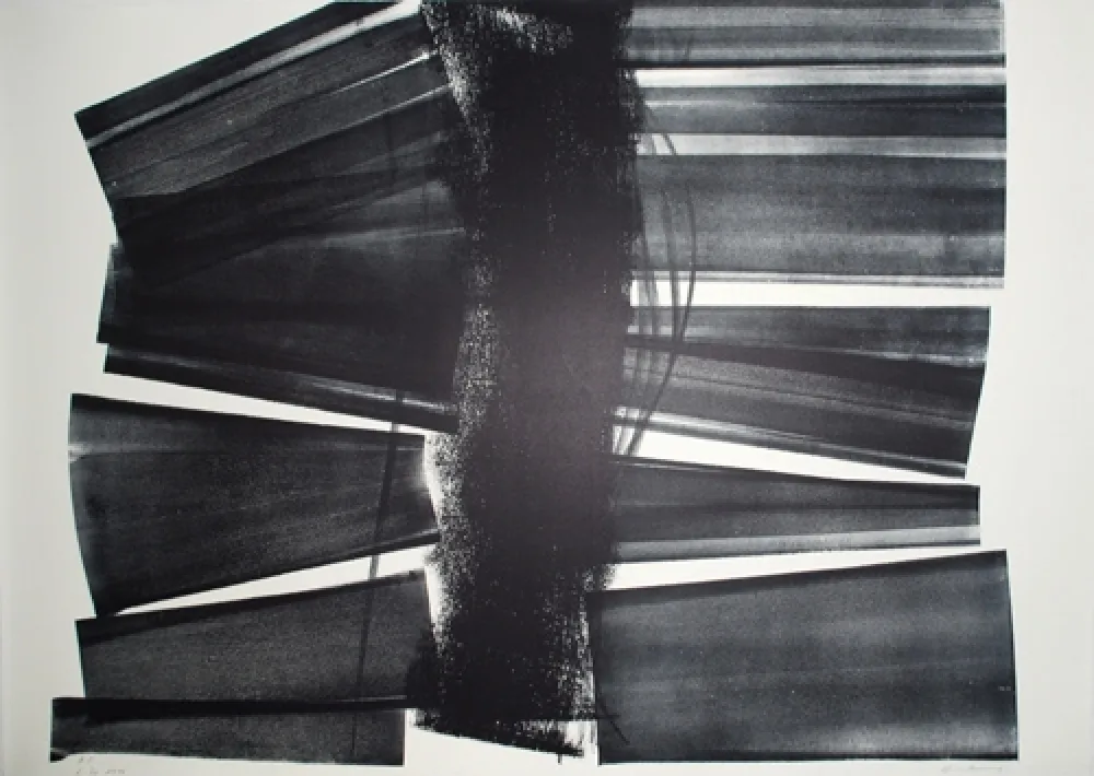 Litografia Hartung - L-20-1974 