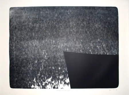 Linoincisione Hartung - L-25 - Hommage à Eva Bergman