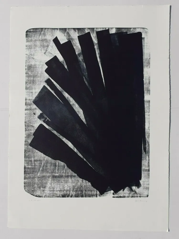 Litografia Hartung - L-58-1973