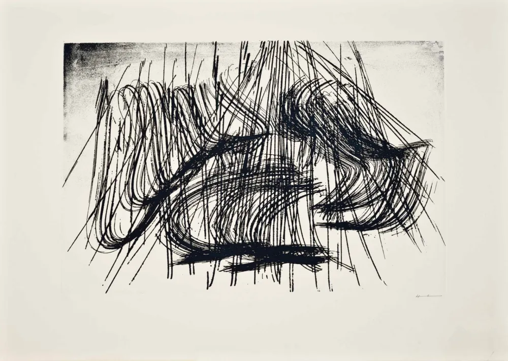 Incisione Hartung - Las Estampas de la Cometa 1