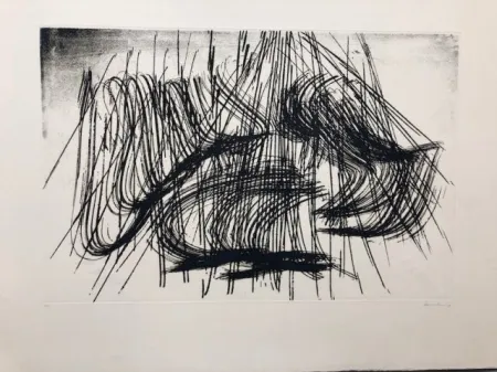 Acquaforte Hartung - Las Estampas de la Cometa