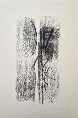 Litografia Hartung - Litho 84