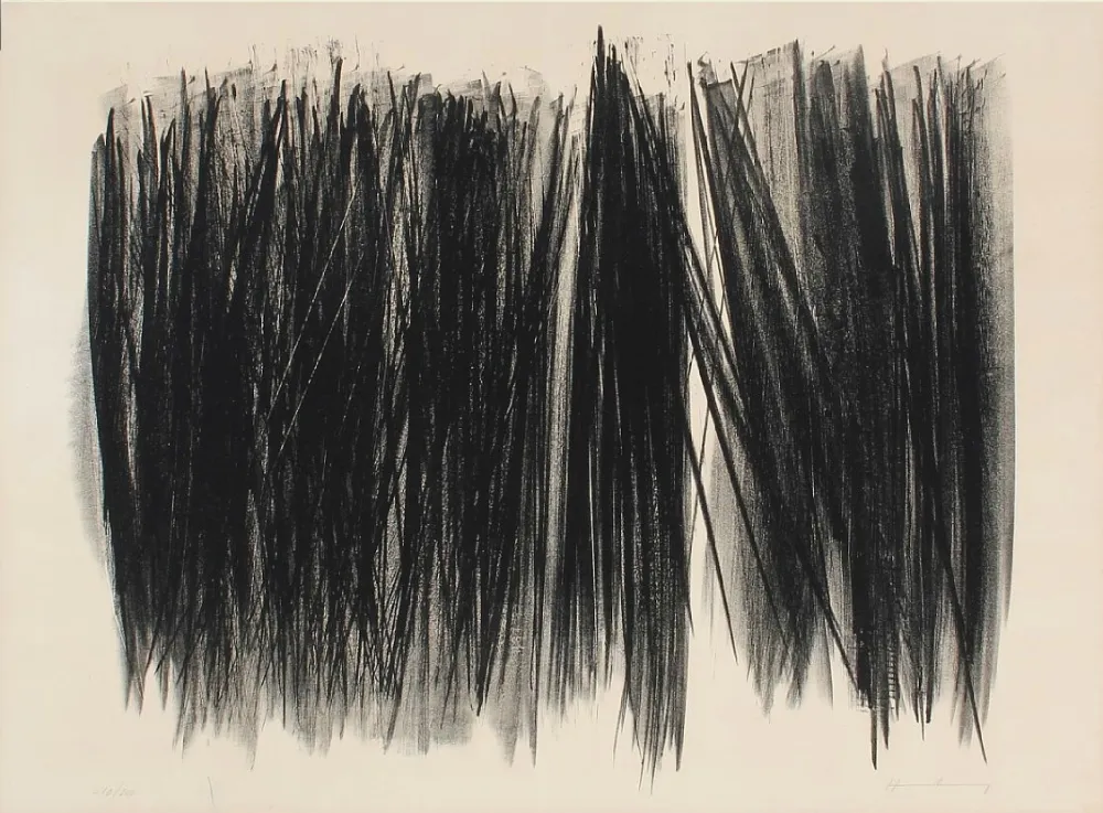 Litografia Hartung - Litograph L105