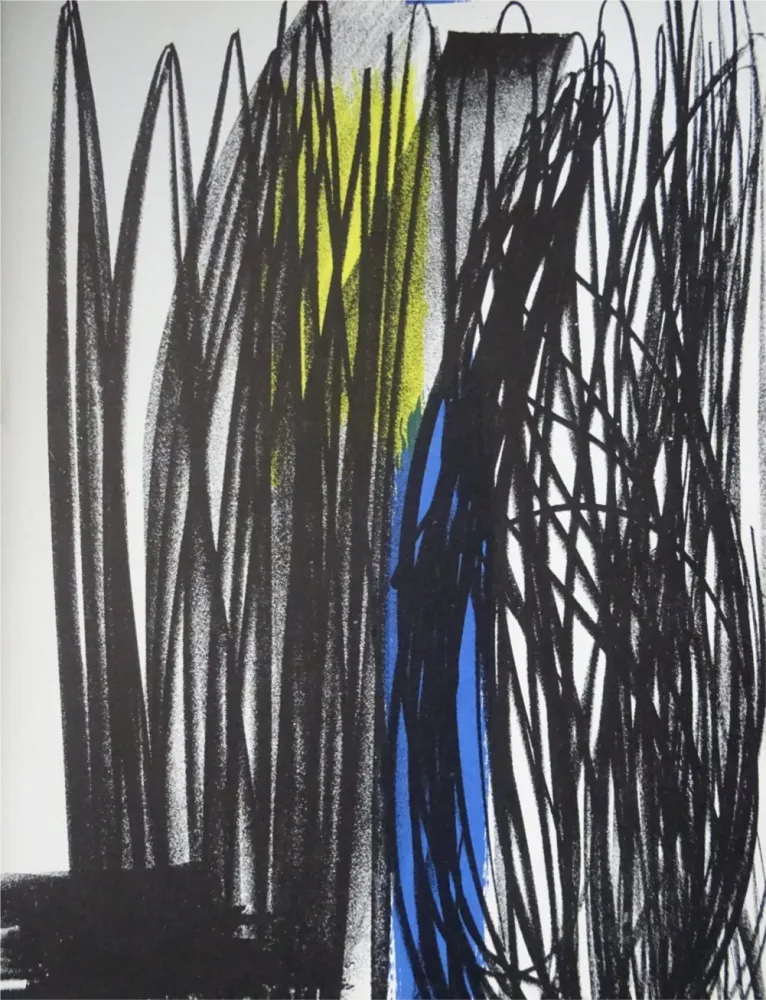 Litografia Hartung - Sans titre