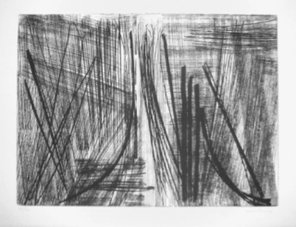 Incisione Hartung - Sans titre