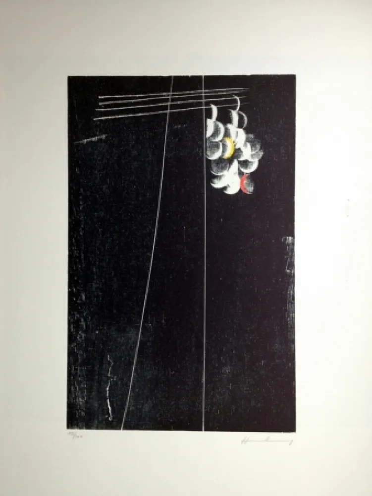 Incisione Su Legno Hartung - S/T