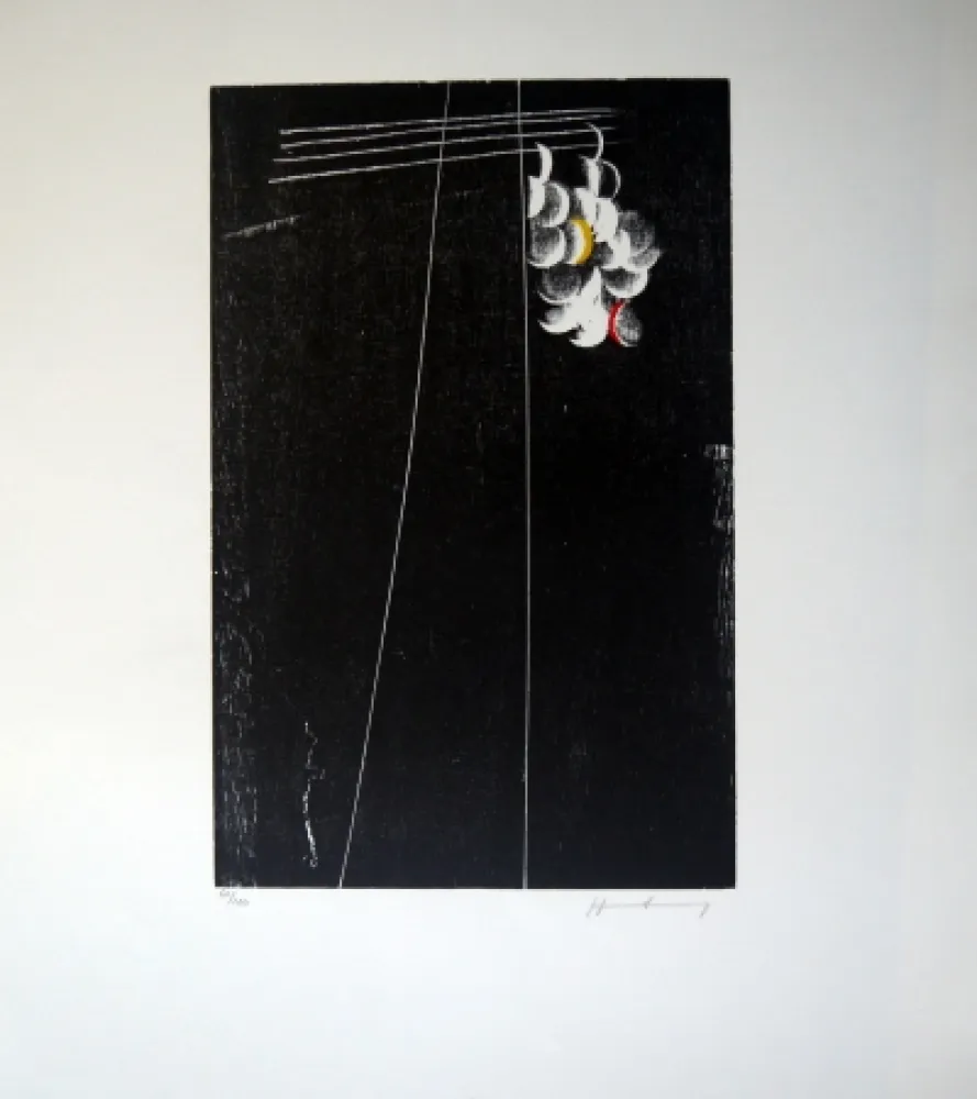 Incisione Su Legno Hartung - S/T