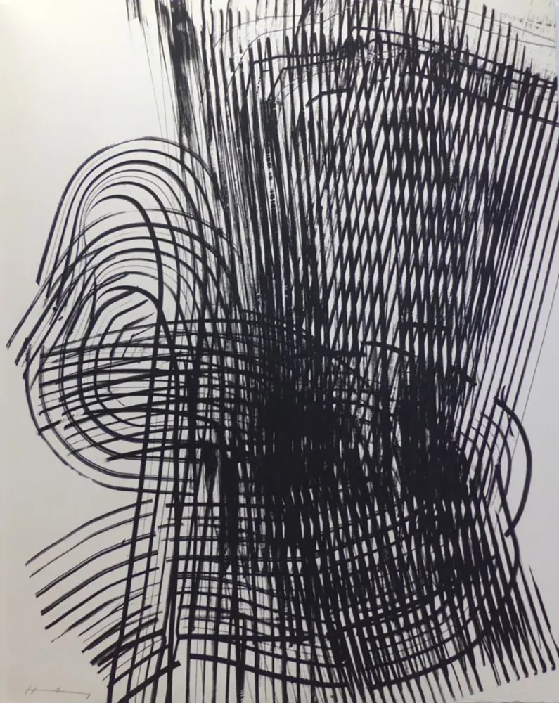 Incisione Hartung - Untitled