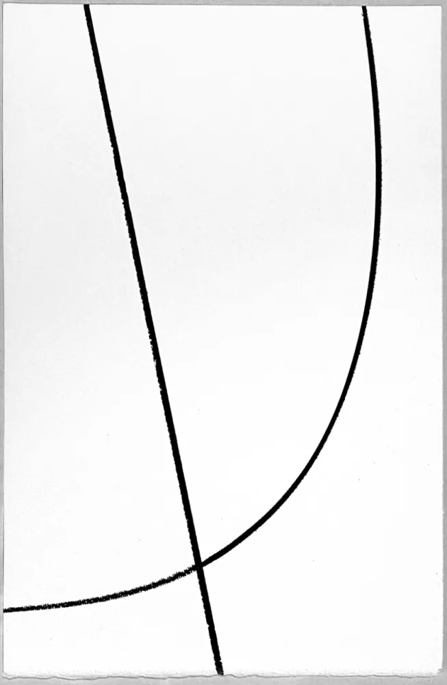 Litografia Hartung - Untitled,