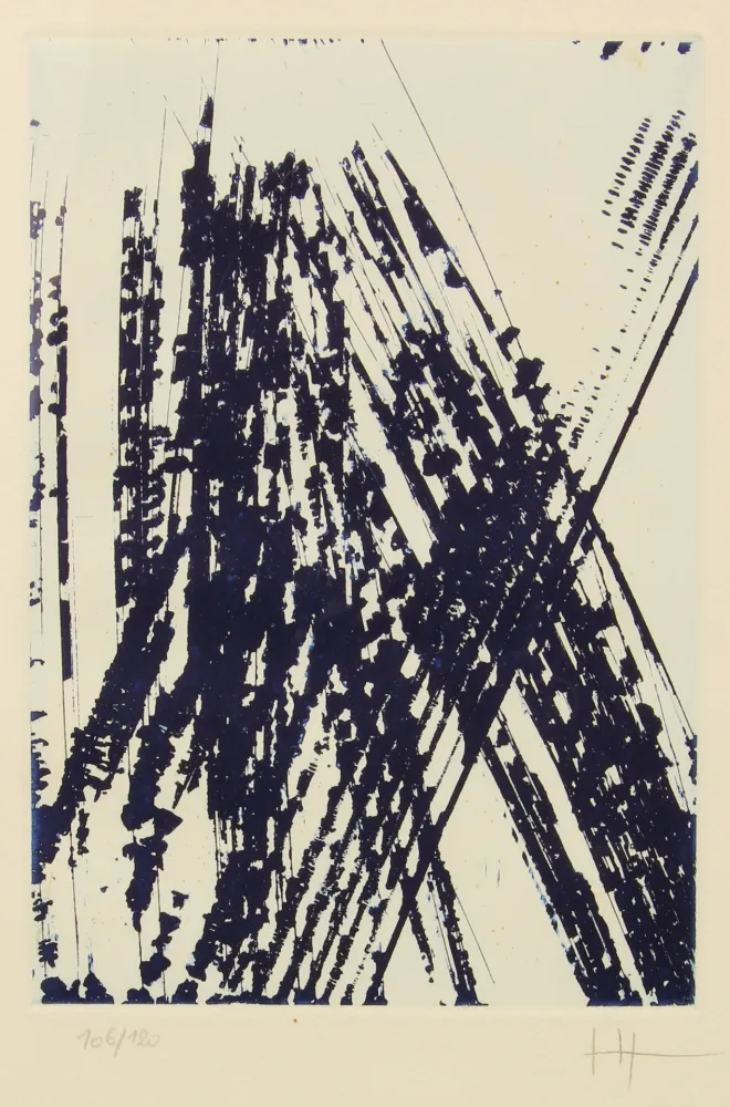 Incisione Hartung - UNTITLED