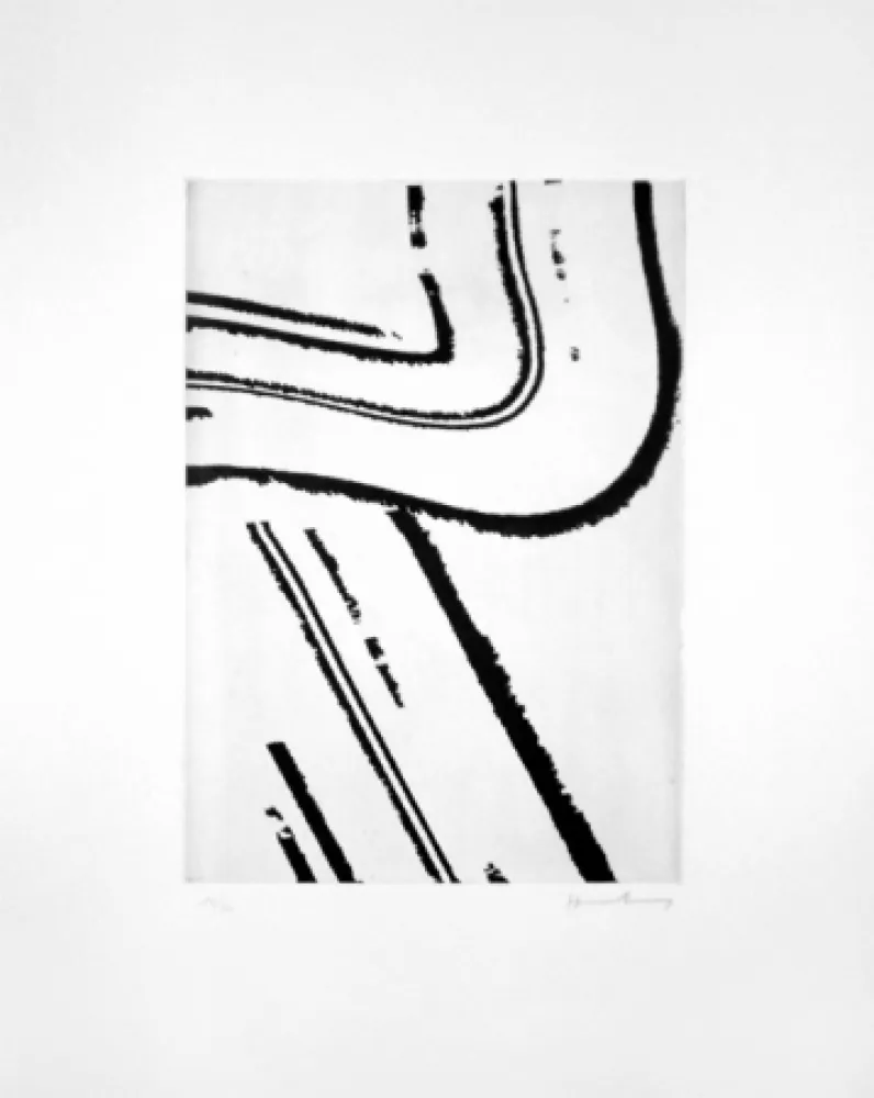 Acquaforte Hartung - Untitled