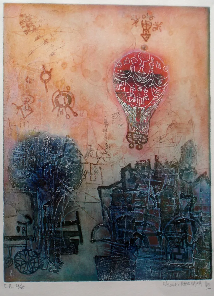 Incisione Hasegawa - Album Plein Ciel 