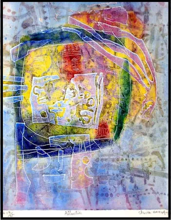 Incisione Hasegawa - Atlantide 