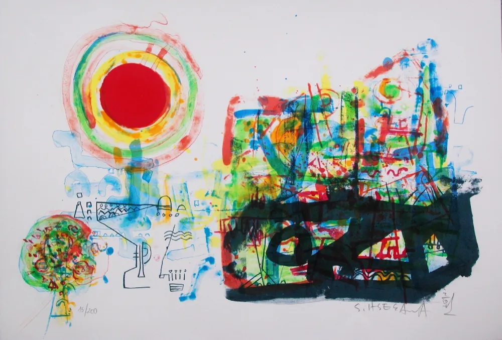 Litografia Hasegawa - Aube