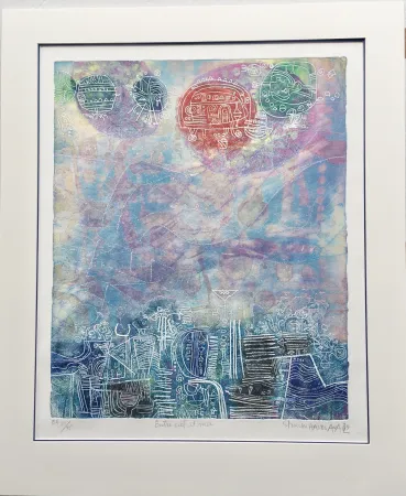 Incisione Hasegawa - Entre ciel et mer 