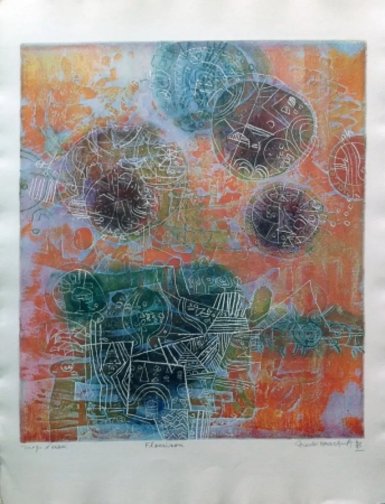 Acquaforte E Acquatinta Hasegawa - Floraison