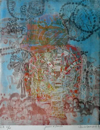 Incisione Hasegawa - Jardin de Lumière 