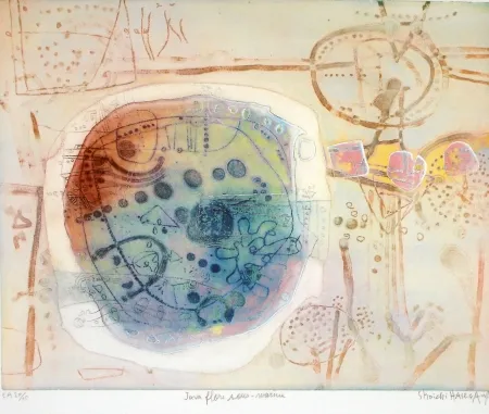 Acquaforte E Acquatinta Hasegawa - Java flore sous marine