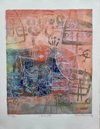 Incisione Hasegawa - L'ile au soleil