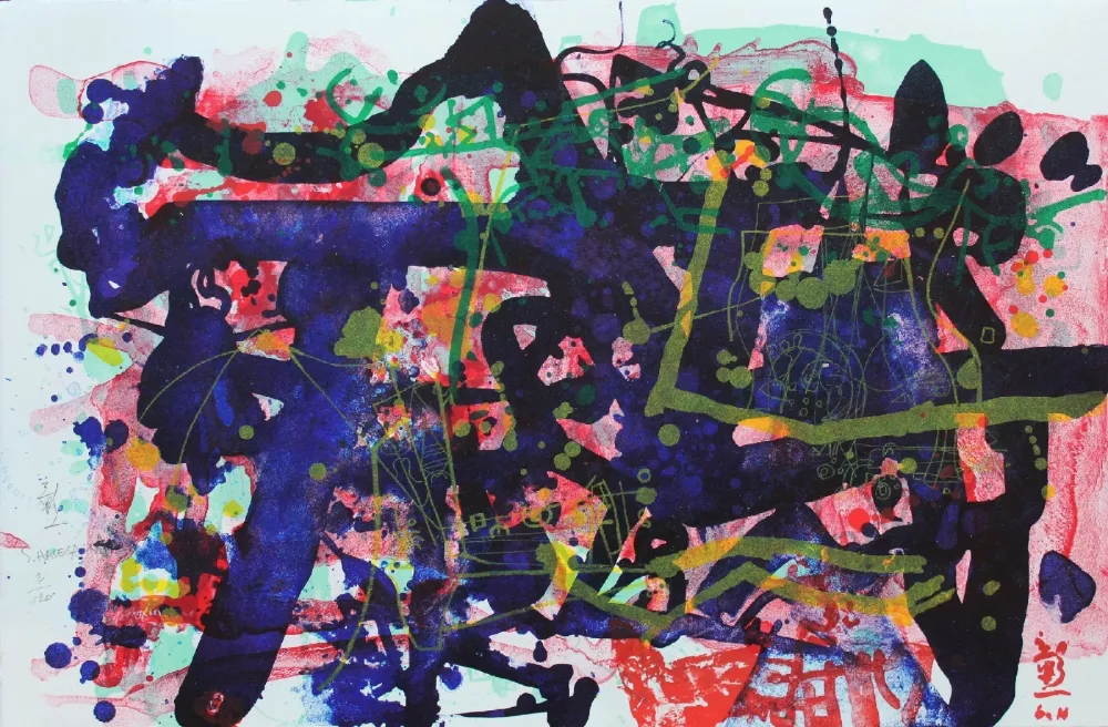 Litografia Hasegawa - Matin d'hiver