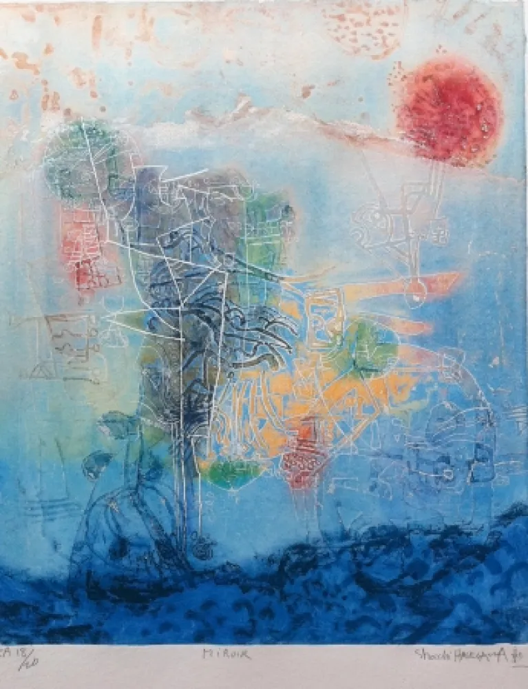 Acquaforte E Acquatinta Hasegawa - Miroir