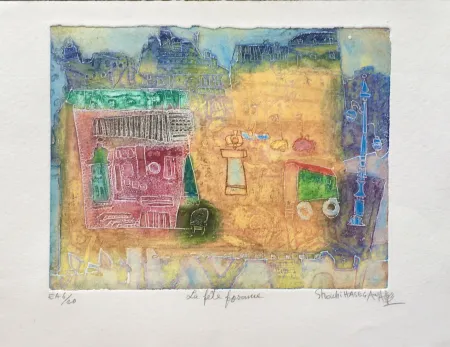 Incisione Hasegawa - Paris 